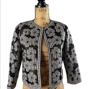 Anne Klein Light Lace Jacket  Size 2 NWT. (0095)